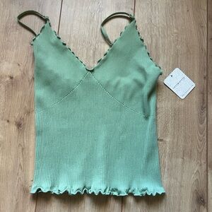 [NEW W/ TAGS] Free People Frill Cami Tank